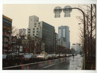 Banca Commerciale Italiana, Osaka representative office on 5-10 Sonezaki 2-chome Kita-ku - Umeda Mitsui Building, 1984 (photographer unknown)
