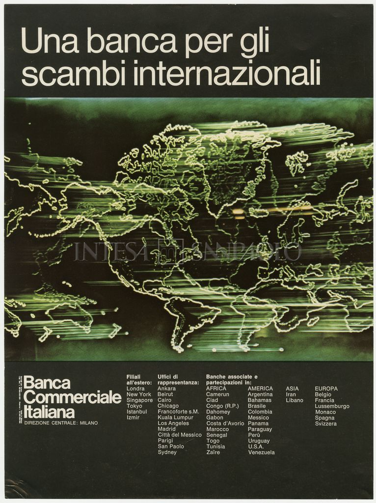 Intesa Sanpaolo Group Historical Presence Around The World