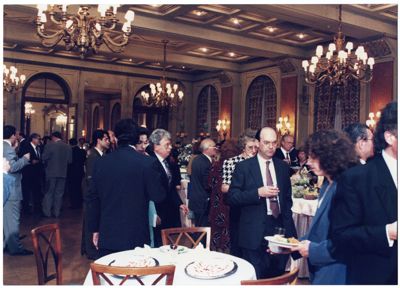 Cariplo, Athens: inauguration of  representative office on 3 June 1992 (photograph by Anagnostopuli & Co. s.n.c)