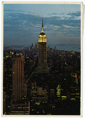 New York City, Empire State Building, ca. 1980-1984 (photographer unknown)