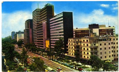 Mexico City, Paseo de la Reforma, ca. 1970-1981 (photographer unknown)