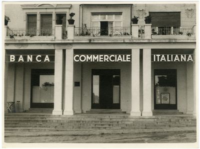 Banca Commerciale Italiana, Abbazia agency on Corso Vittorio Emanuele III, 1920-1938 (photographer unknown)