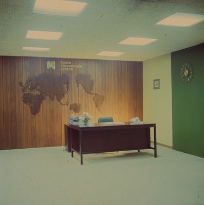 Banca Commerciale Italiana, Athens representative office on 3 Mitropoleos Street, 1975-1978 (photographer unknown)
