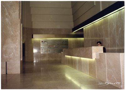 Banca Commerciale Italiana, Lisbon representative office on 28 Campo Grande,  1985-1986 (photograph by Pinto Barata)