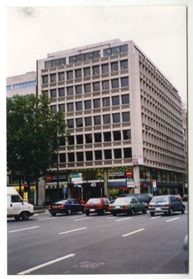 Banca Commerciale Italiana, Brussels representative office on 44 Avenue des Arts, 1988 (photographer unknown)