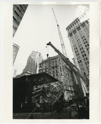 Banca Commerciale Italiana, New York branch on One William Street, 30 December 1982 (photograph by Santi Visalli)