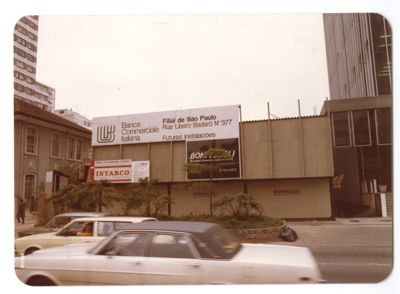 Banca Commerciale Italiana, São Paulo branch on 407 Avenida Paulista, March-April 1982 (photographer unknown)