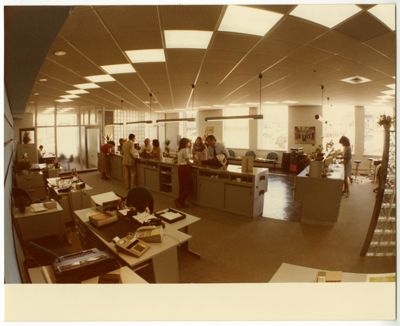 Banca Commerciale Italiana of Canada, Montreal branch on 2040 Peel Street, after March 1983 (photograph by Graetz)