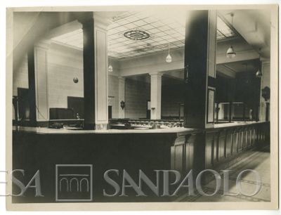 Banca Commerciale Italiana, Izmir branch on Rue Parallèle, or 64 Second Road, ca. 1928, (photograph by Foto Studio S. Dragonetti)