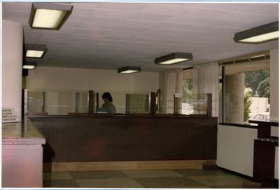 Banco Sudameris Colombia, Cali, Yumbo agency, 1983-1986 (photographer unknown)