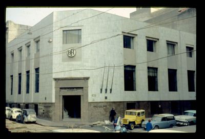 Banque Française & Italienne pour l'Amérique du Sud (Sudameris), Montevideo headquarter, 1970-1980 (photographer unknown)
