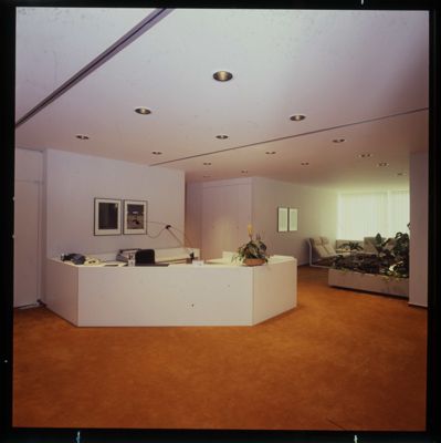 Cariplo, Frankfurt representative office on 32 Gutleutstrasse, 1990 (photographer unknown)