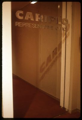 Cariplo, New York representative office on 650 Fifth Avenue,  1979-1985  (photographer unknown)