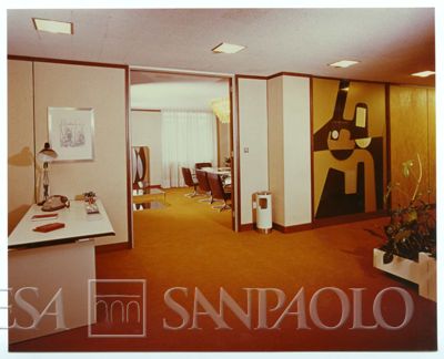 Cariplo, London representative office on 88 Leadenhall Street - Cunard House, 1974-1981 (photographer unknown)