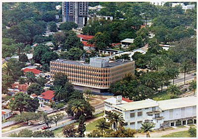 Société Financière de Développement (SOFIDE), Kinshasa building, 1986 (photographer unknown)