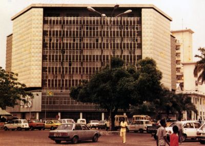 Société Financière de Développement (SOFIDE), Kinshasa headquarter, 1986 (photographer unknown)